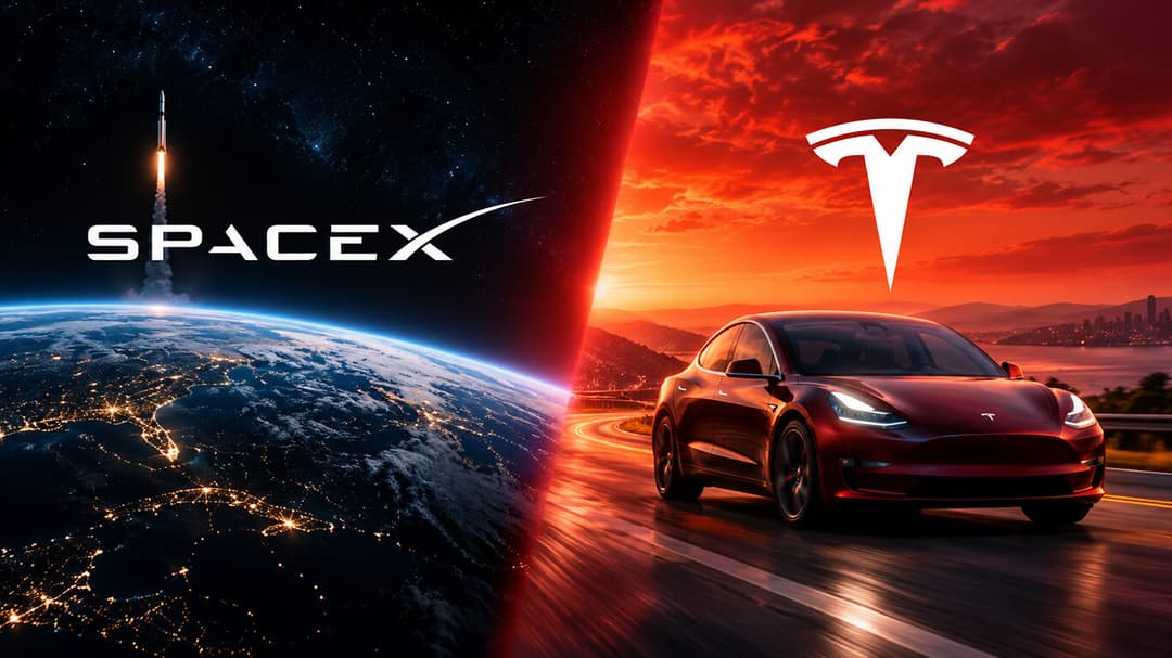 Musk Says Merging SpaceX and Tesla Would Be a Good Idea